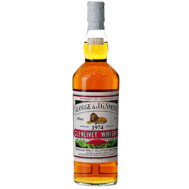 Gordon & MacPhail 'George & J.G.Smith's' Glenlivet Vintage Single Malt Scotch Whisky Speyside