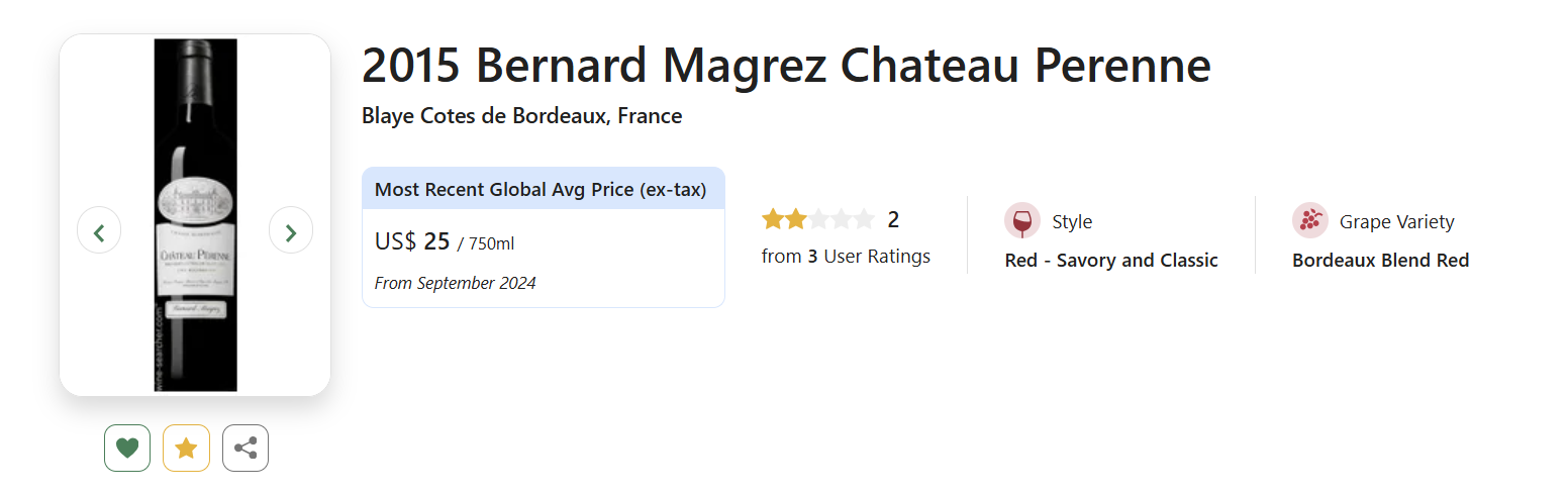 2015 Domaine Clos Saint-Jean Chateauneuf du Pape Deus-Ex-Machina ...